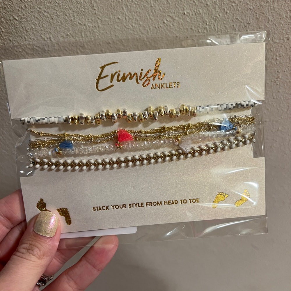 Erimish Anklet Stack